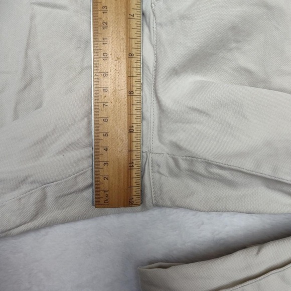 Johnnie-O Pants Mens 32x34 Stone Beige Chino Cotton Linen Blend Casual - Picture 15 of 15